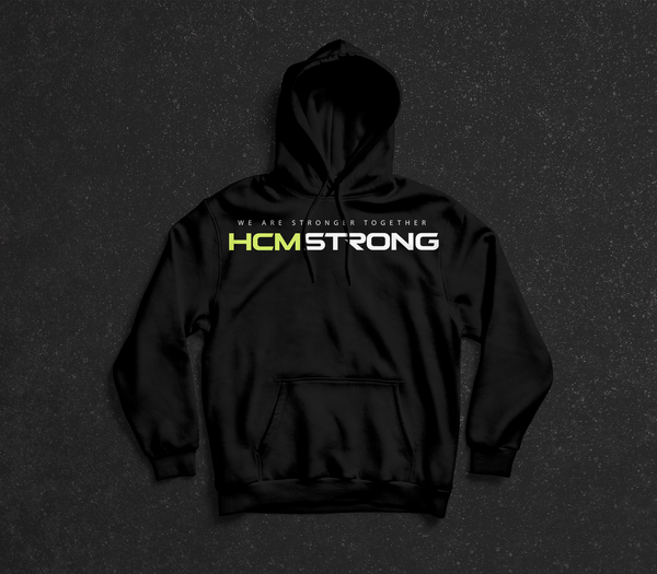 Black HCM Strong Hoodie
